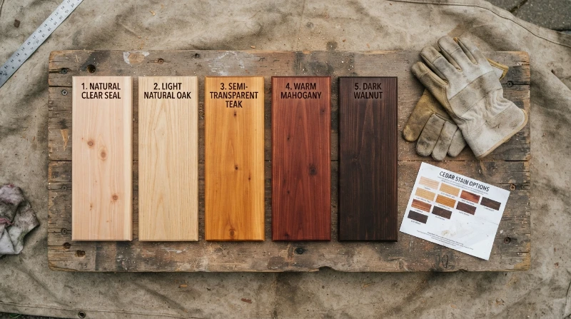 Cedar_wood_samples_with_stain_